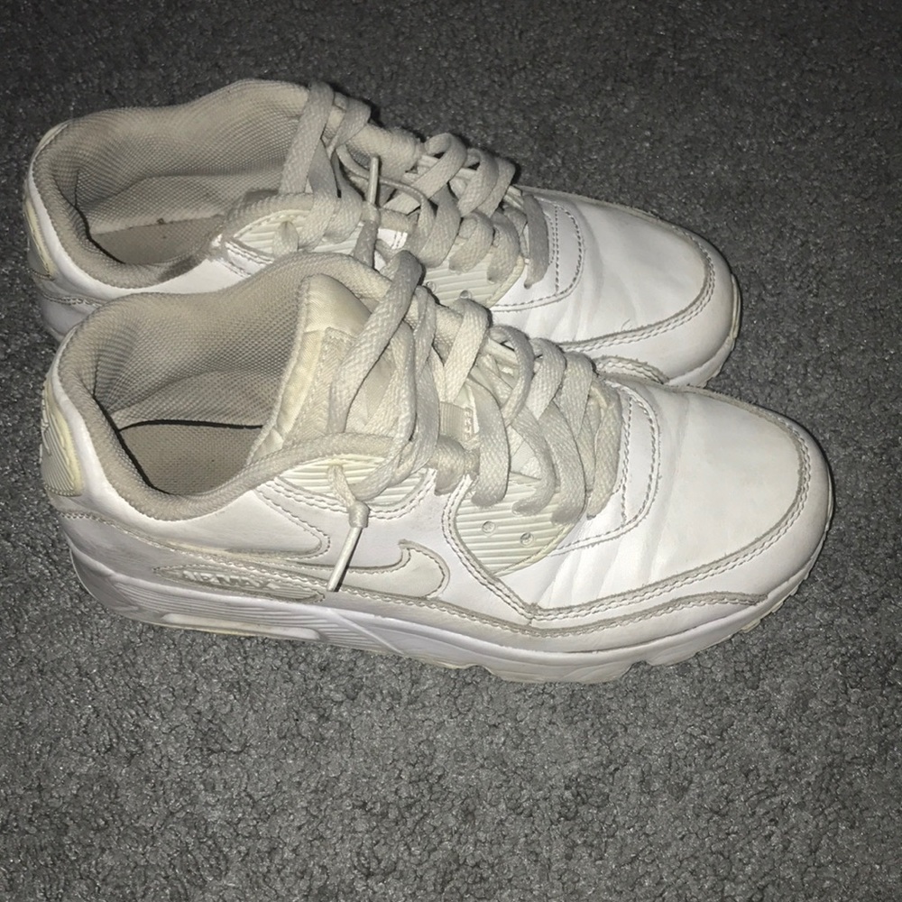 white nike air max 90s